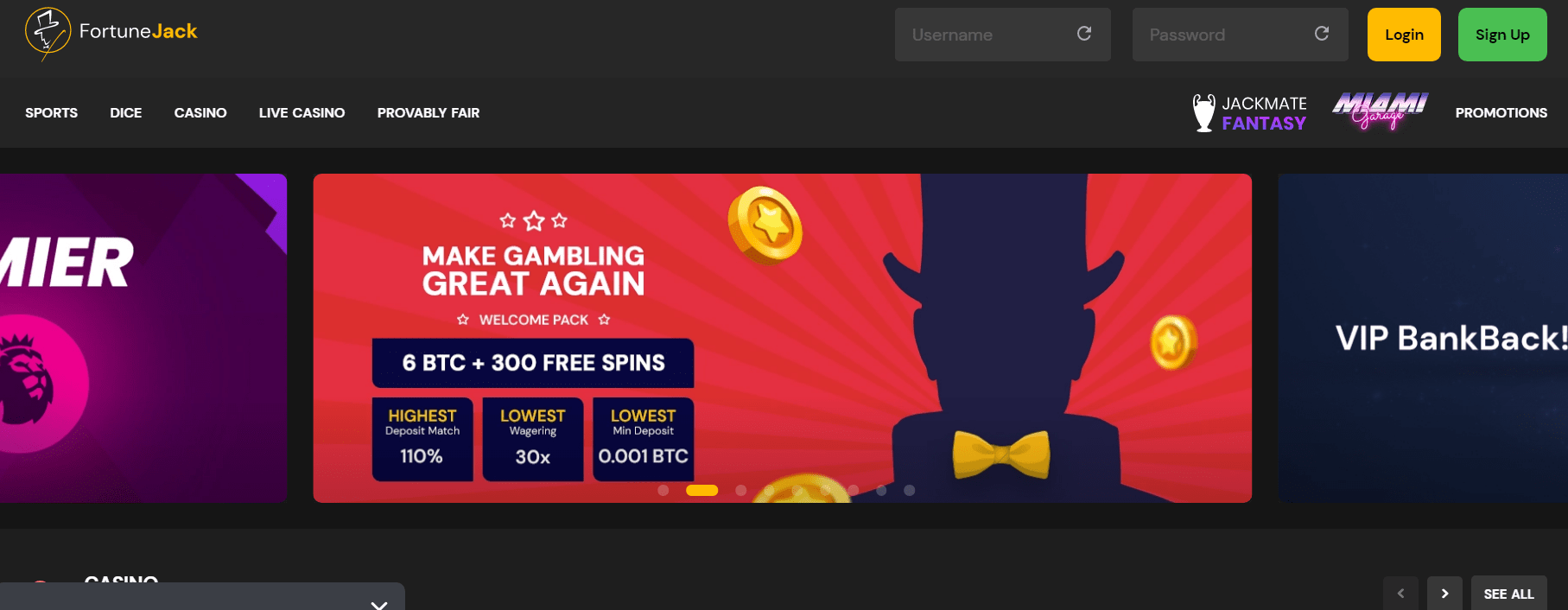 migliori casino bitcoin 2023